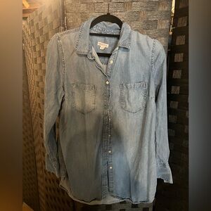 Merona Light Blue Chambray Shirt